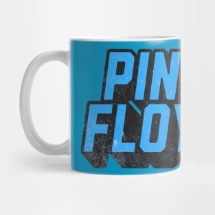 Pink Under Blue Mug